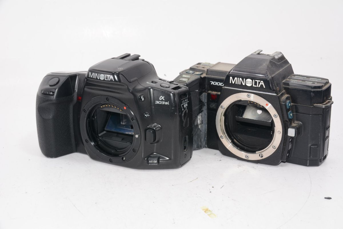 [ with translation special price ] Junk film camera single-lens 16 pcs together MINOLTA only Minolta #e8027