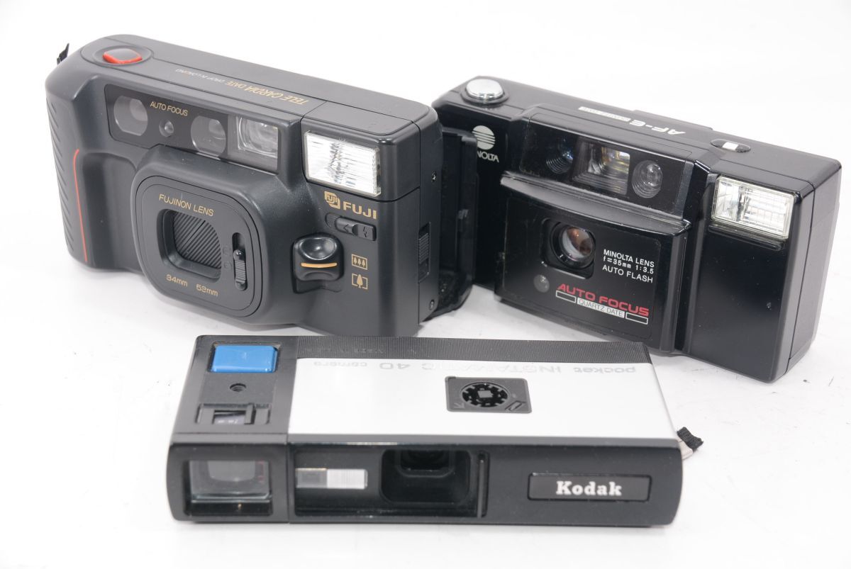 【訳あり】ジャンク コンパクトフィルムカメラ 22台まとめて FUJI OLYMPUS Canonなど色々　#e8096_画像5