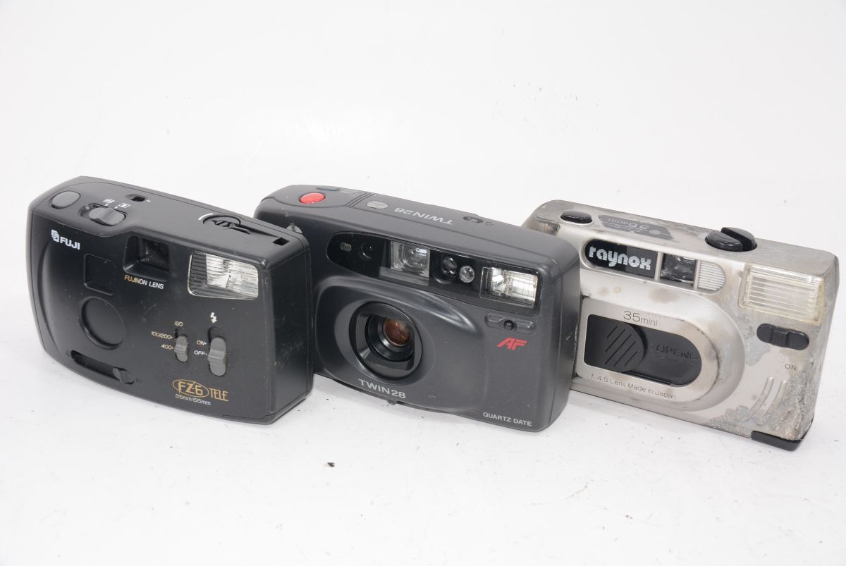【訳あり】ジャンク コンパクトフィルムカメラ 26台まとめて FUJI OLYMPUSなど色々　#e8097_画像2