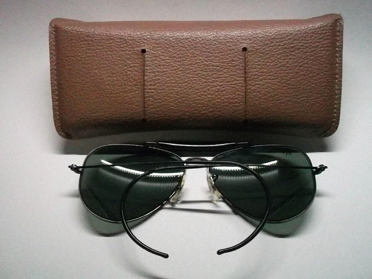 1 иен ~ прекрасный товар RayBan( RayBan ) Vintage солнцезащитные очки B&L(boshu ром производства )B. уличный -z man *G-15 линзы 