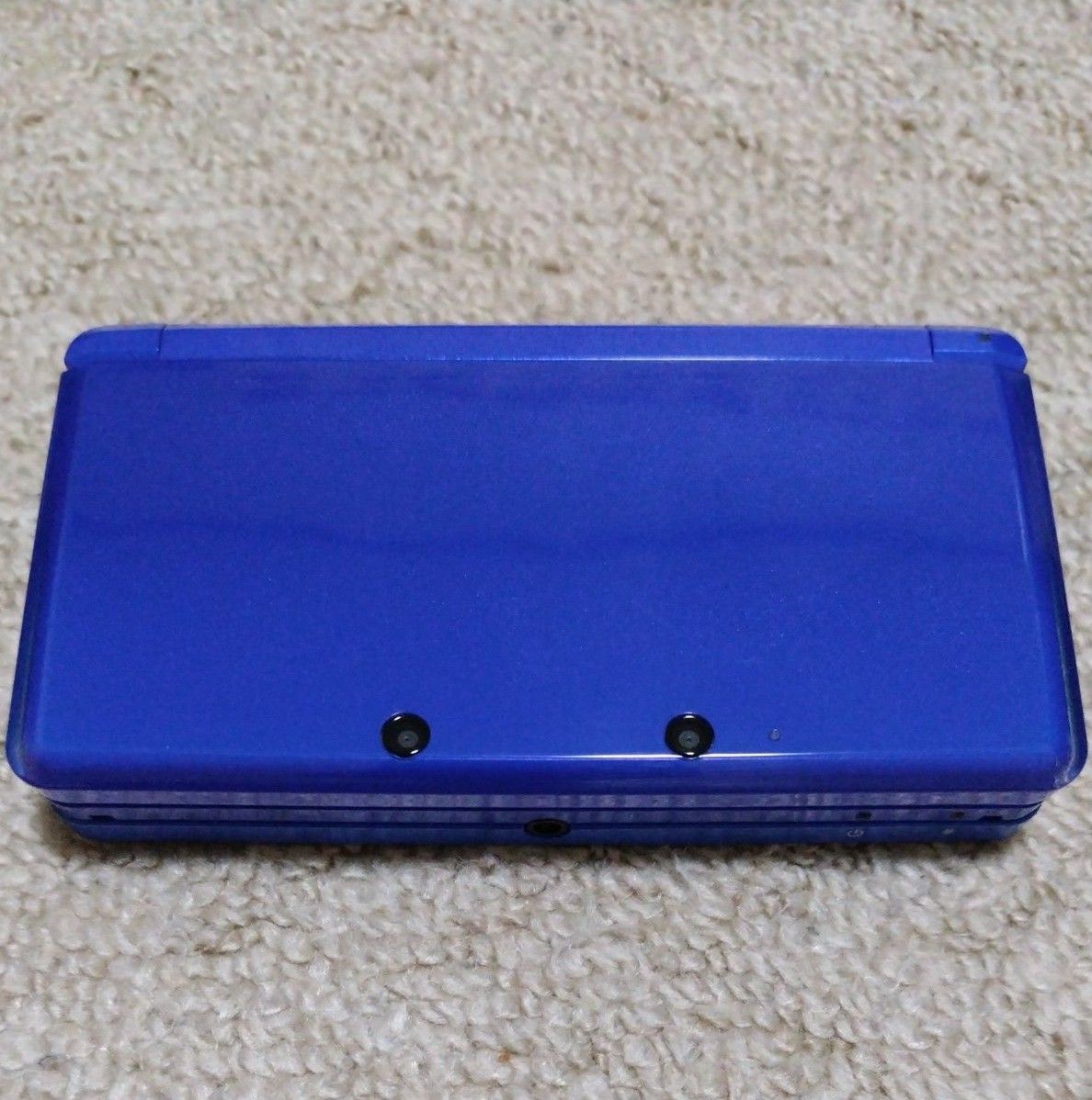 ニンテンドー3DS本体コバルトブルー　☆動作良好☆ ☆液晶画面美品☆ ☆3DSポケモンX・Yソフト付属☆