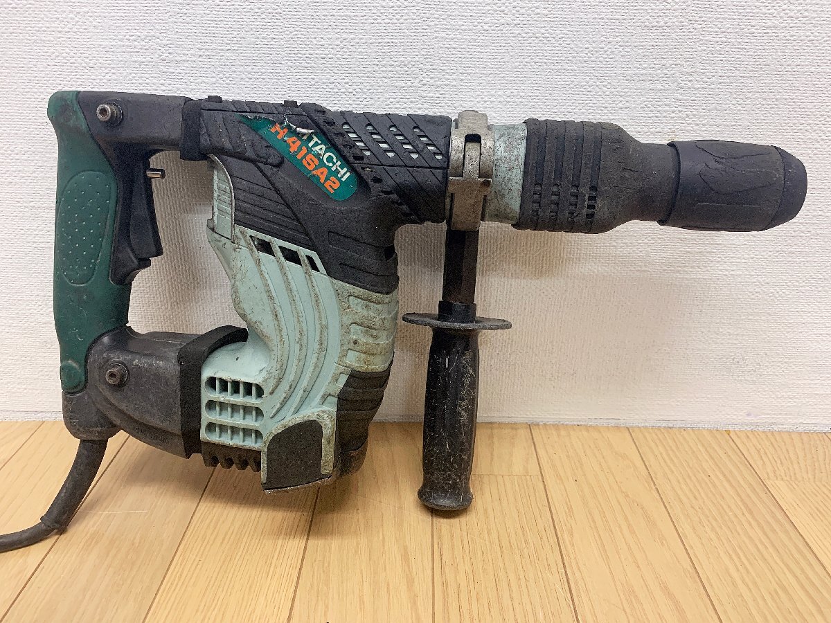 * used present condition * Hitachi Koki electric handle maH41SA2 body case * steering wheel attaching 17mm hexagon axis 100V chipping Hammer power tool HiKOKI high ko-ki).b