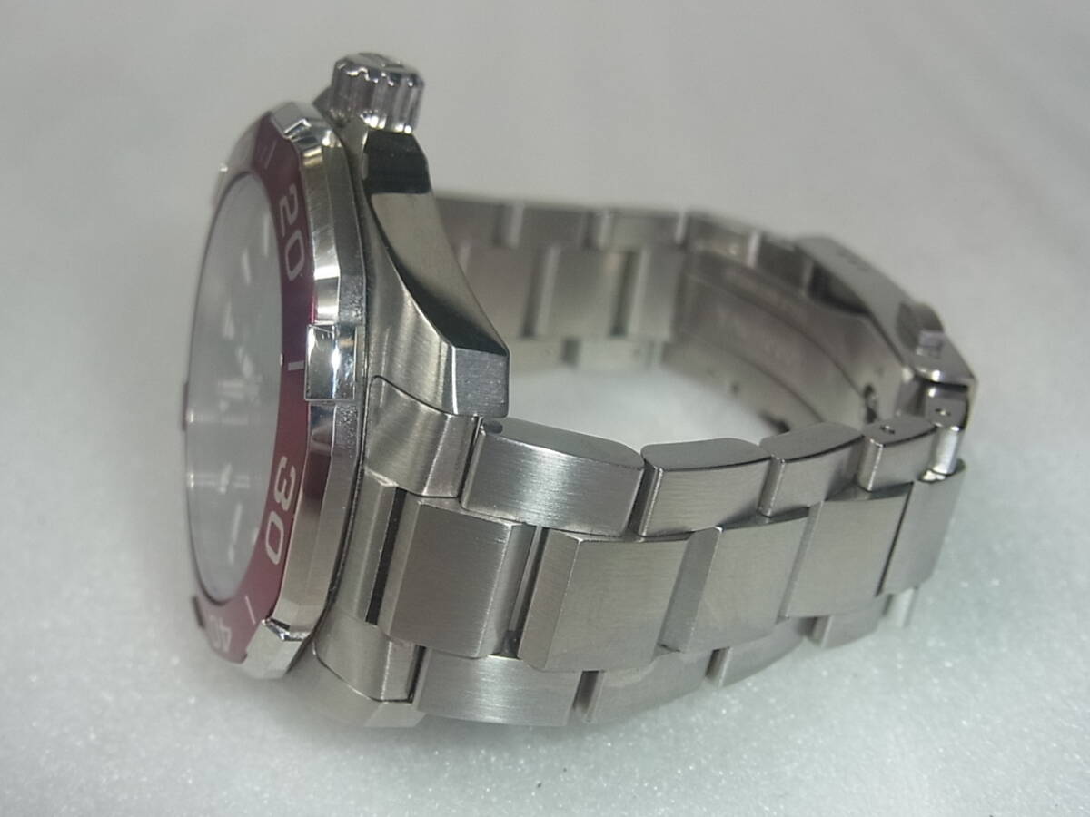 3154　TAG HEUER　タグホイヤー　アクアレーサー　WAY101B　クォーツ　動作品　美品_画像8