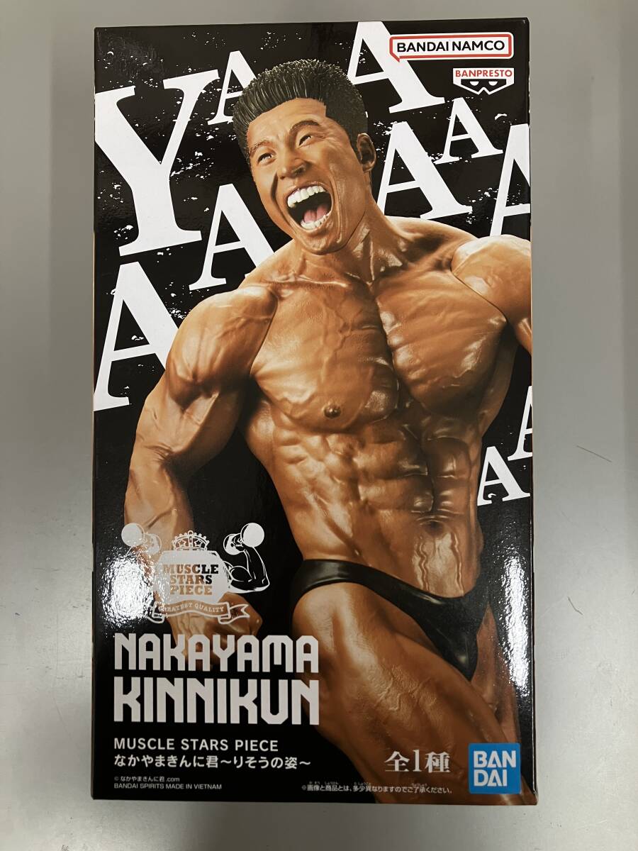 新品未開封 数1 MUSCLE STARS PIECE なかやまきんに君 りそうの姿 フィギュア MSP なかやまきんにくん 中山 きんに君 定形外710円_画像1