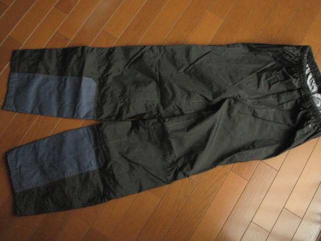 ペアスロープ PAIR SLOPE レイン・スーツ サイズLL グレー/ブラック・カラー 雨天未使用品 高機能 美品 の画像7