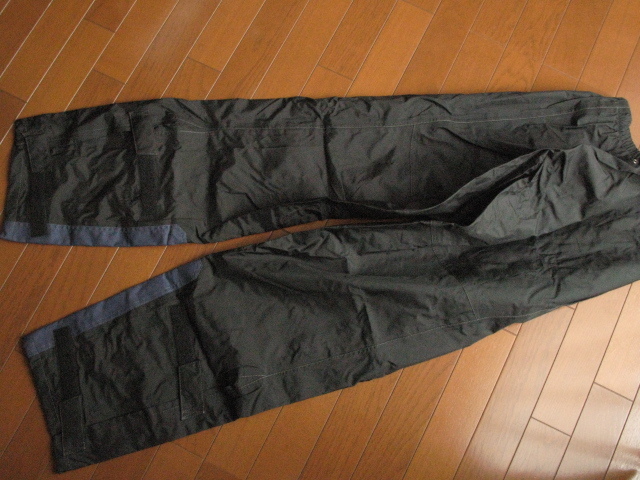ペアスロープ PAIR SLOPE レイン・スーツ サイズLL グレー/ブラック・カラー 雨天未使用品 高機能 美品 の画像8