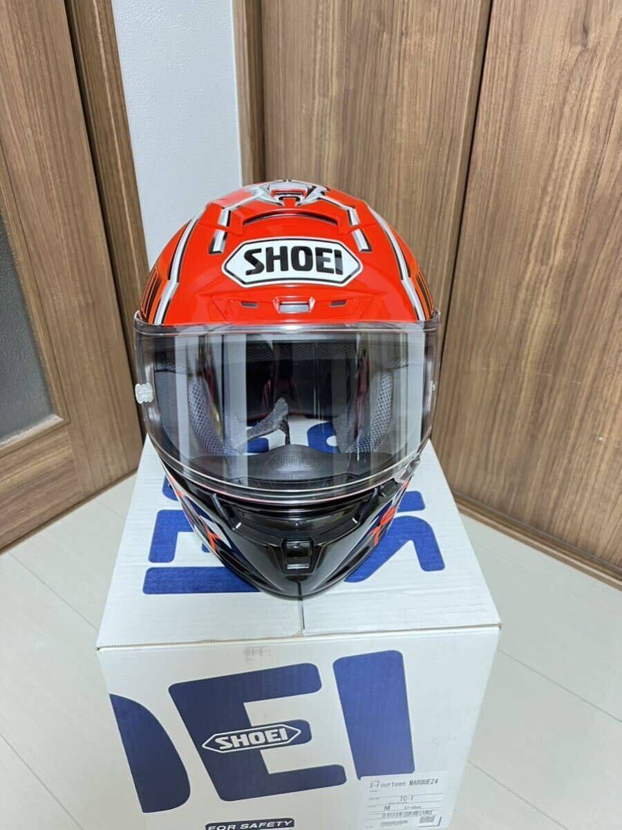 SHOEI フルフェイスヘルメット X-14 Marquez_画像1