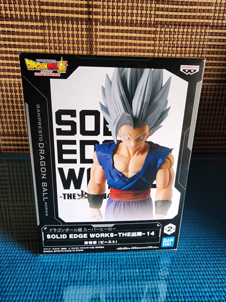 SOLID EDGE WORKS BANDAI NAMCO-THE出陣14- 孫悟飯 ビースト ドラゴンボールZ フィギュア鳥山明 未開封_画像2