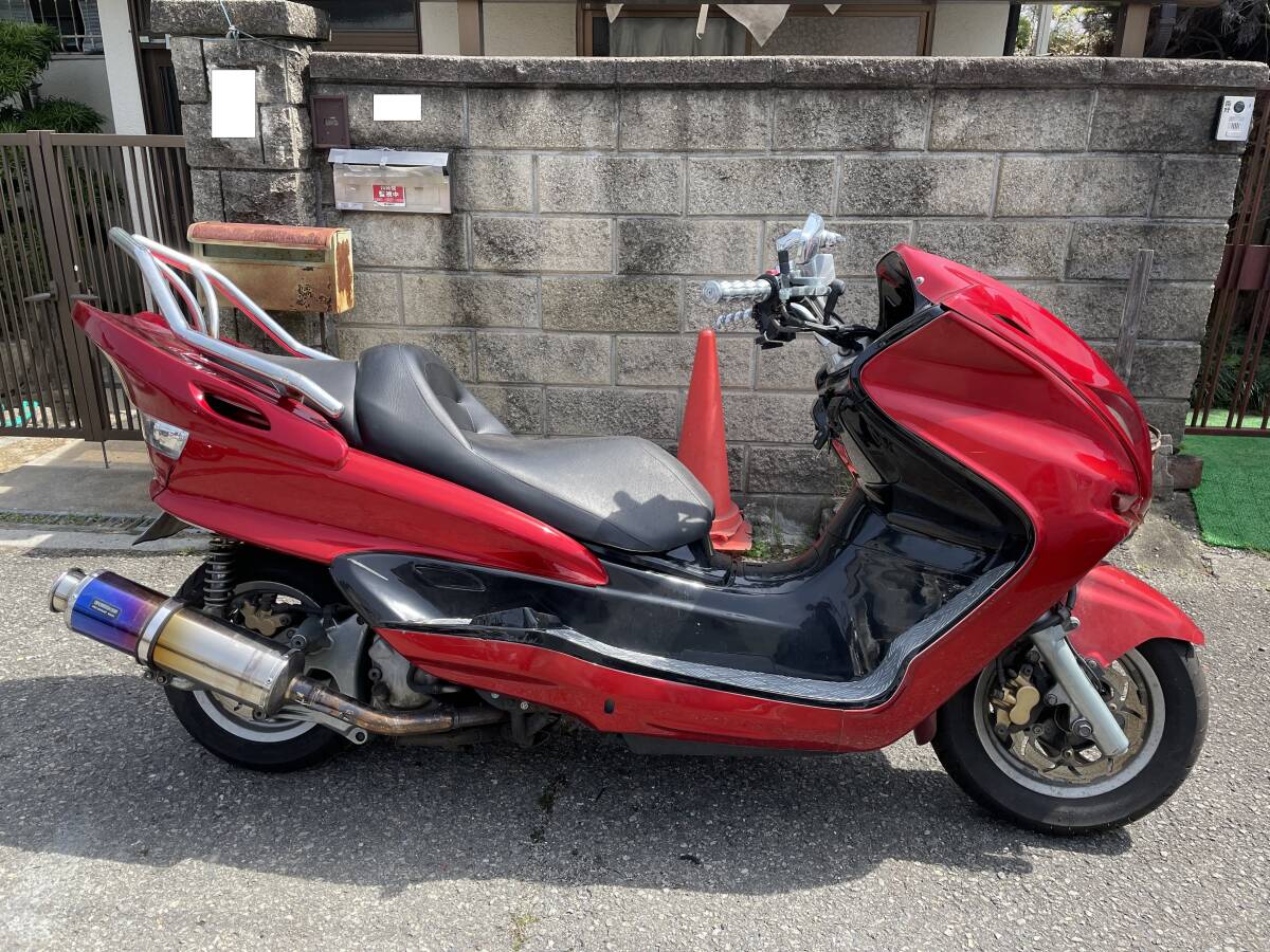 カスタム マジェスティ２５０ SG03J  書類、 鍵付き  レストアベースor部品取り車の画像2