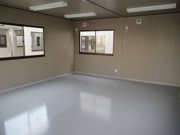 [ Saitama departure ] super house container storage room . unit house 8 tsubo used temporary prefab office work place 16... place. road place house 2 ream . Tokai district 