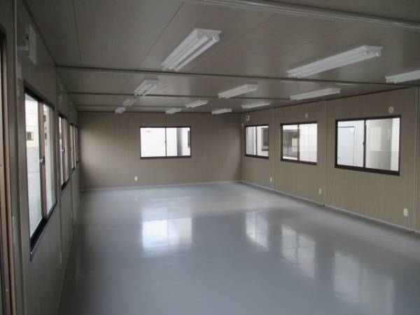 [ Saitama departure ] super house container storage room unit house 20 tsubo used temporary house prefab warehouse office work place .40.... road place direct sale place agriculture 