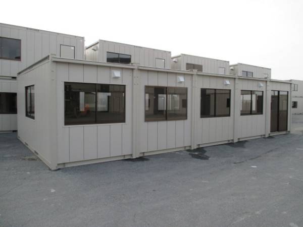 [ Saitama departure ] super house container storage room unit house 20 tsubo used temporary house prefab warehouse office work place .40.... road place direct sale place agriculture 