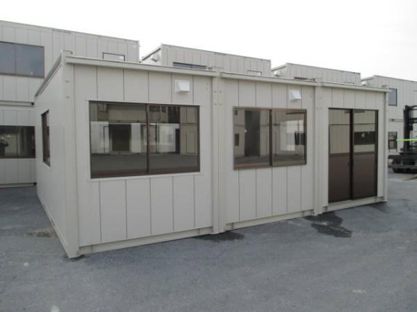 [ Kumamoto departure ] super house container storage room unit house 12 tsubo used temporary house prefab warehouse office work place 24.. agriculture direct sale place .. place road place 