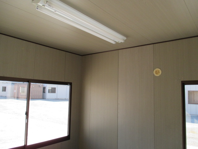 [ Saitama departure ] super house container storage room unit house 24 tsubo used temporary prefab warehouse office work place 48... place . road place house Tokai district 