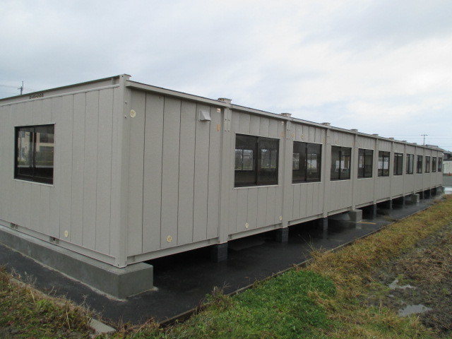 [ Saitama departure ] super house container storage room unit house car 48 tsubo used temporary road place prefab real . raw.. storage warehouse office work place 96 tatami ... store 
