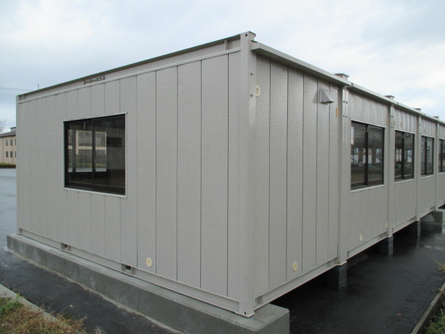 [ Niigata departure ] super house container storage room unit house car 48 tsubo used temporary road place prefab real . raw.. storage warehouse office work place 96 tatami .. store 