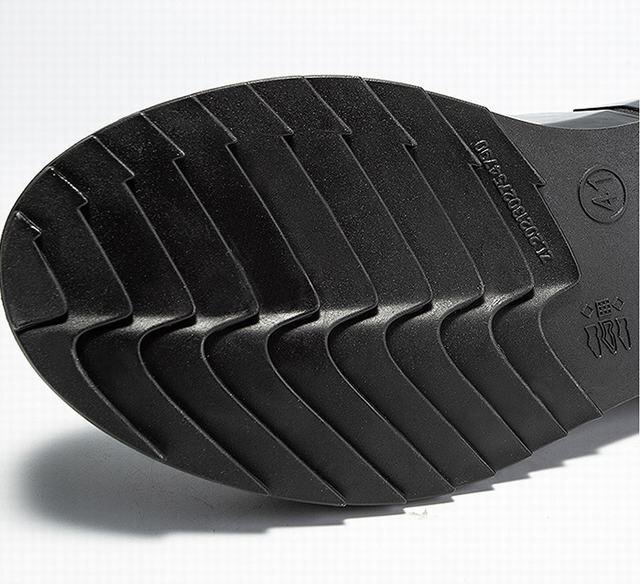 レインシューズ レインブーツ メンズ 雨靴 歩きやすい 防水 サイドゴア スニーカー おしゃれ 防滑 梅雨対策 エナメル ブラック 27cm_画像6