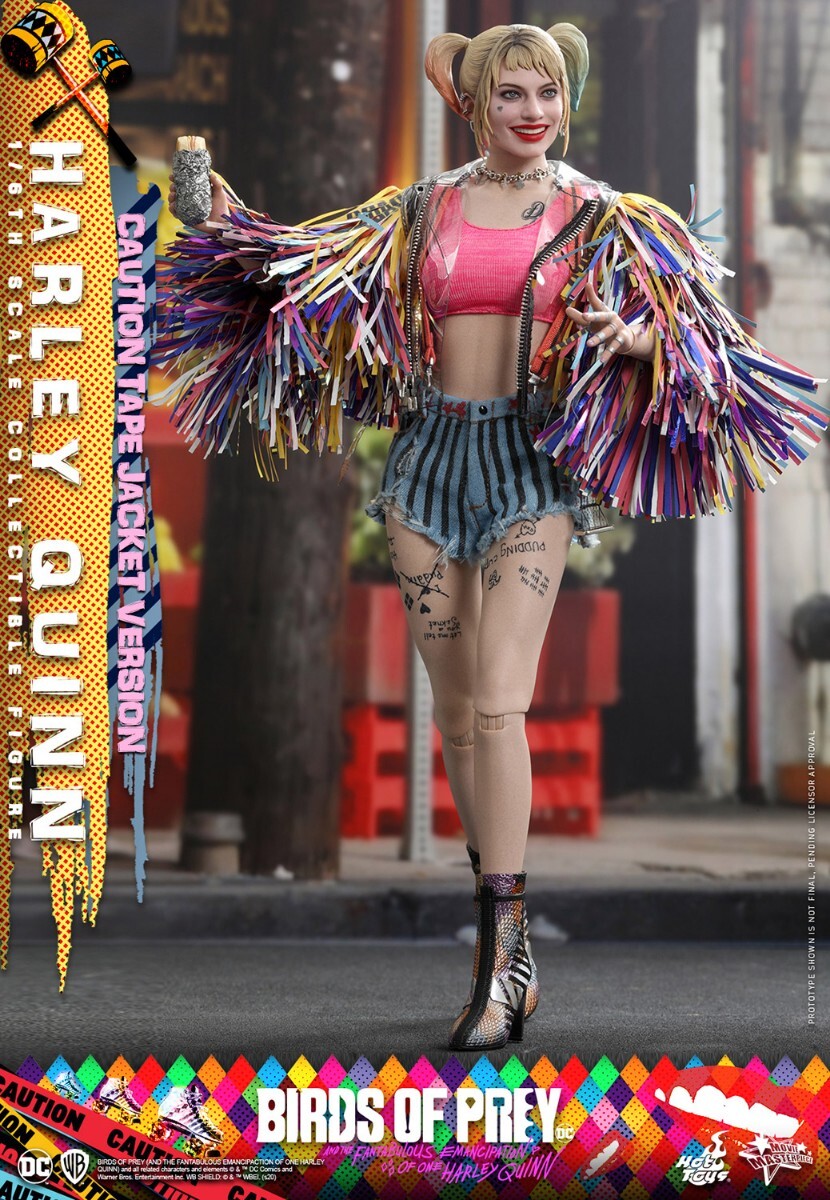 『ハーレイ・クインの華麗なる覚醒 ＢＩＲＤＳ ＯＦ ＰＲＥＹ』１／６スケールフィギュア ハーレイ・クイン（コーションテープ版）の画像7