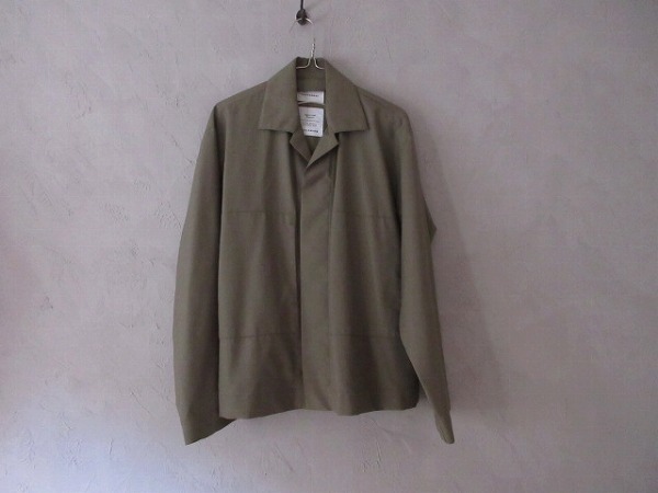 markaware ORGANIC WOOL TROPICAL UTILITY SHIRTS _画像2