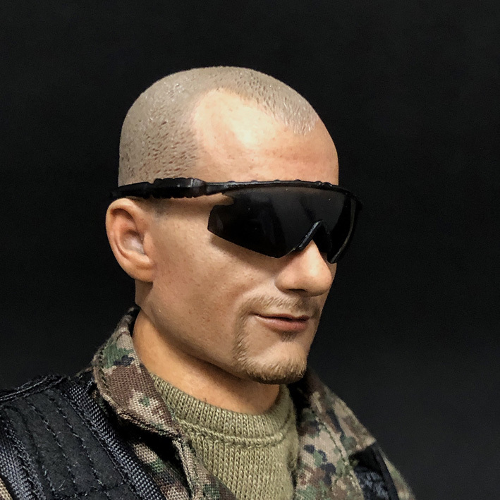  postage 120 jpy ) 1/6 sunglasses shooting glass man ZYTOYS glasses ( inspection DAMTOYS easy&simple DID VERYCOOL TBleague phicen figure 