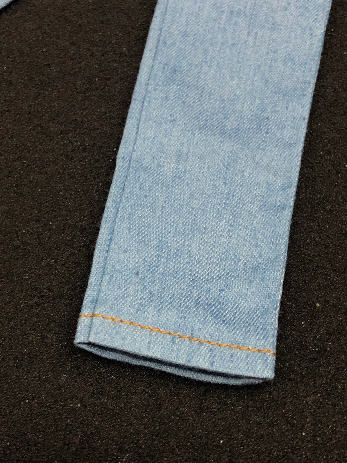  new version ) special price 1/6 light blue belt attaching ) Denim man ACNTOYSji- bread jeans ( inspection DAMTOYS hot toys TBleague pants clothes figure 