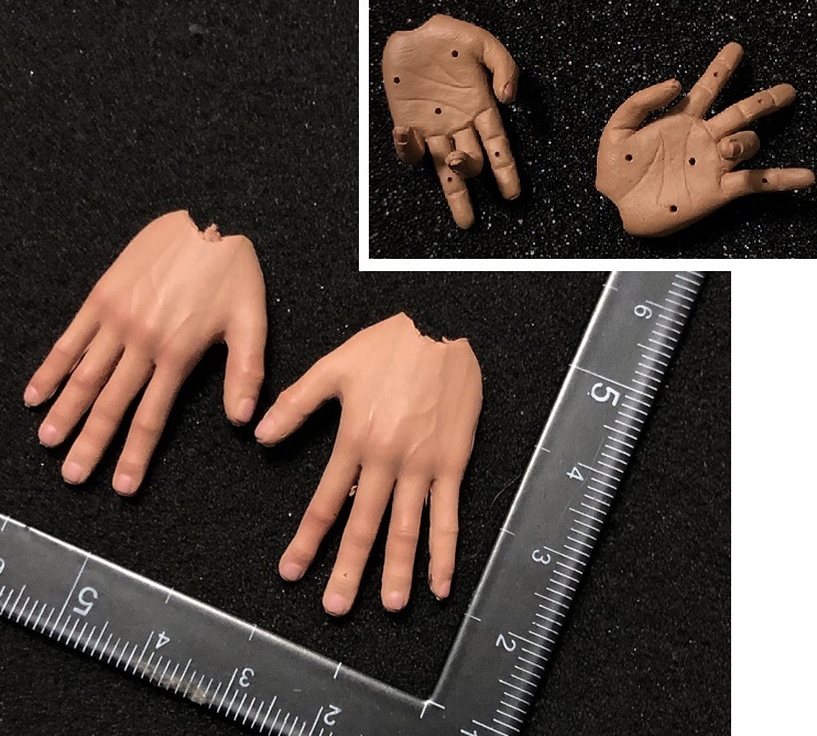  postage 84 jpy ) new ver 1/6 moveable hand DID 1 pair man hand parts ( inspection hot toys DAMTOYS TBleague Phicen verycool flagset figure 