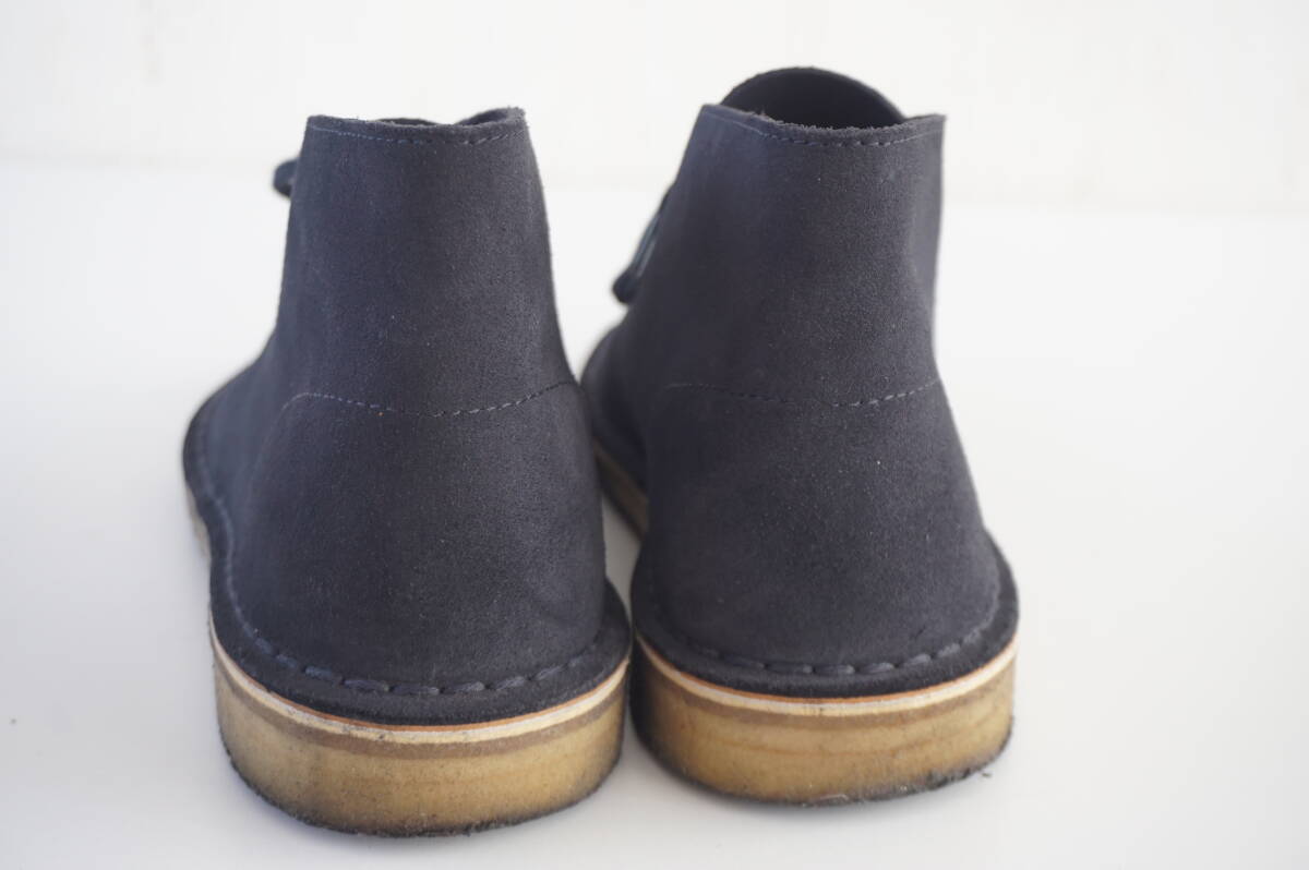 Clarks/クラークス*US7.5/25.5ｃｍ*デザートブーツ/靴/スエードシューズ*13292*紺/ネイビー*_画像6