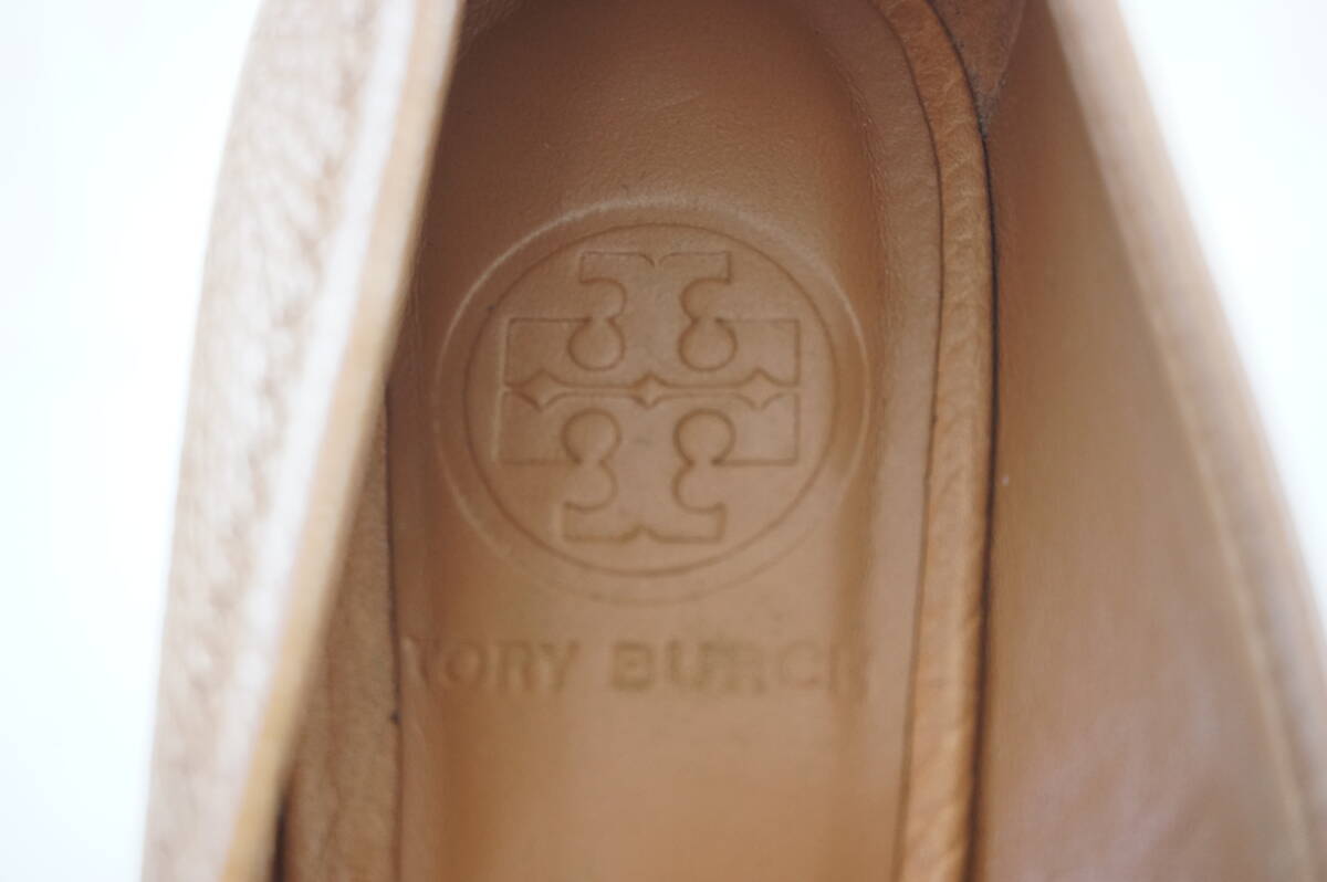 TORY BURCH*6M/23ｃｍ*オープントゥパンプス/サンダル/革靴* トリーバーチ の画像8