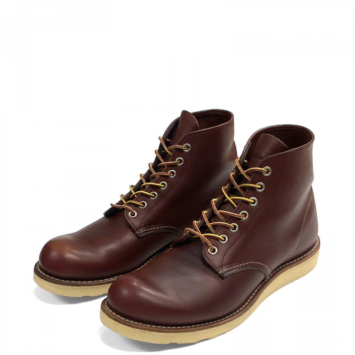 RED WING レッドウィング 9105 PLAIN TOE プレーントゥ ワークブーツ 8.5D 赤茶 カッパー_画像5