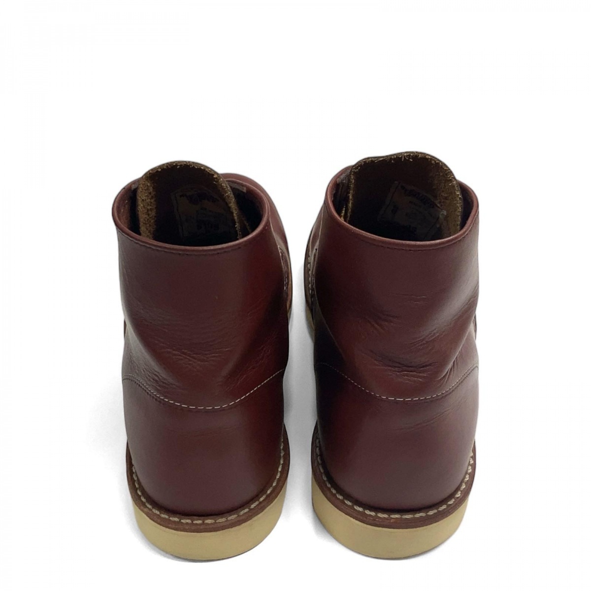 RED WING レッドウィング 9105 PLAIN TOE プレーントゥ ワークブーツ 8.5D 赤茶 カッパー_画像7