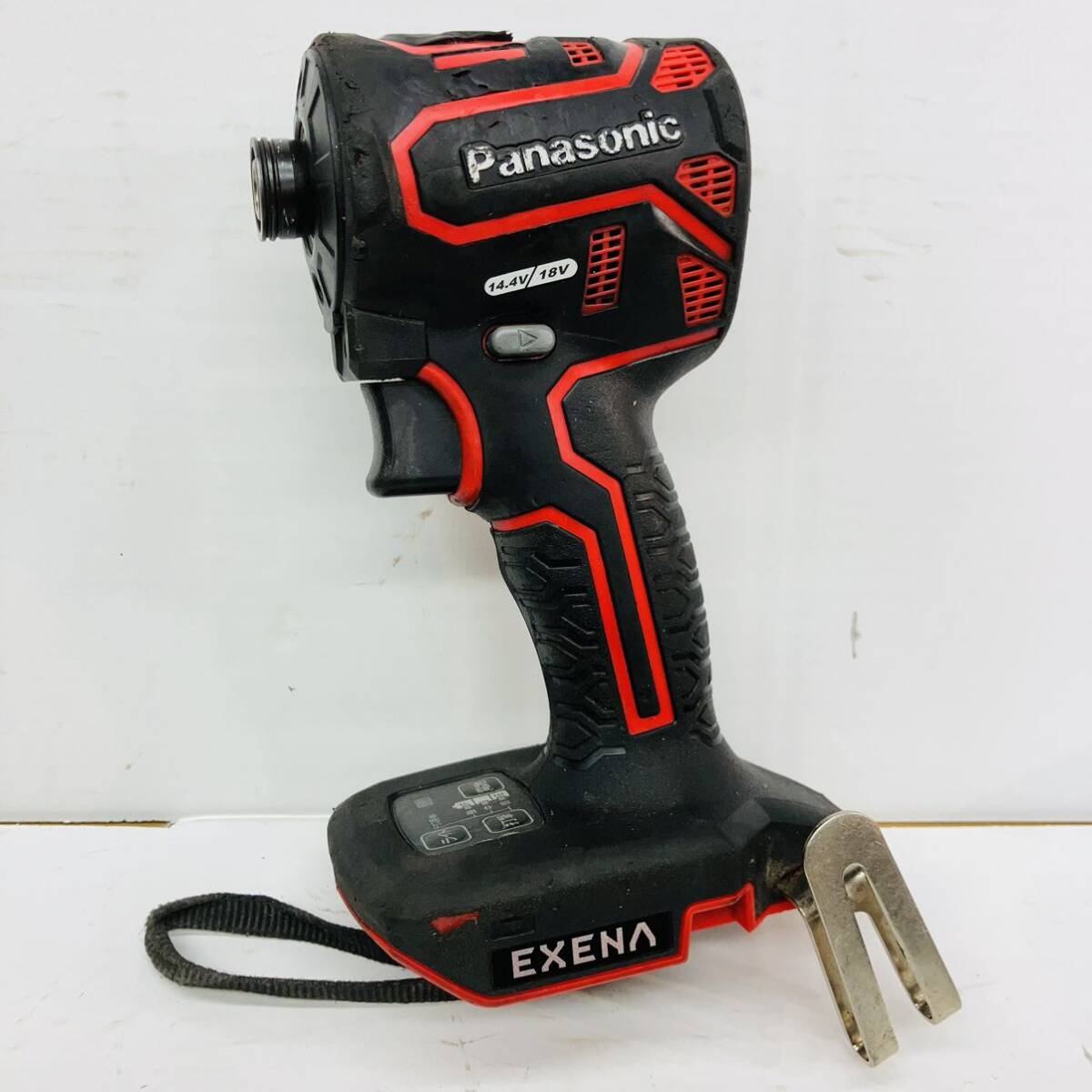 operation excellent free shipping Panasonic Panasonic 14.4v 18v rechargeable impact driver EXENA EZ1PD1 red body only 