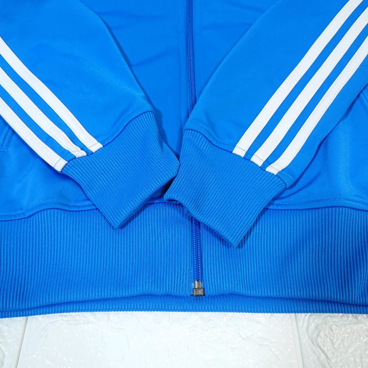 【美品】adidas originals アディダス オリジナルス ファイヤーバード トラックジャケット ジャージ Sサイズ ブルー 2014年製 truck jersey_画像6