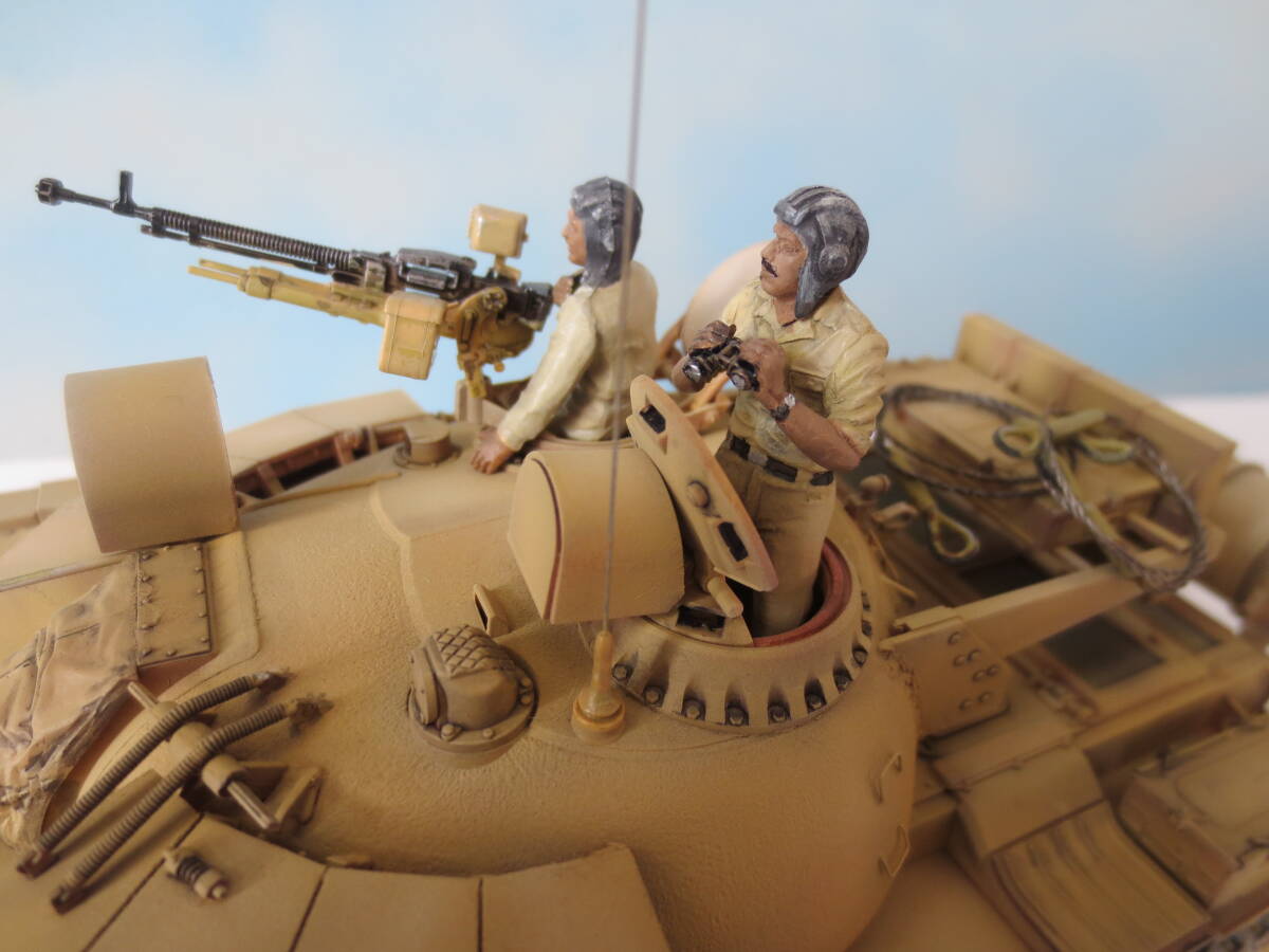 1/35 イラク軍戦車 T-55 エニグマ（タミヤ製）の完成模型の画像7