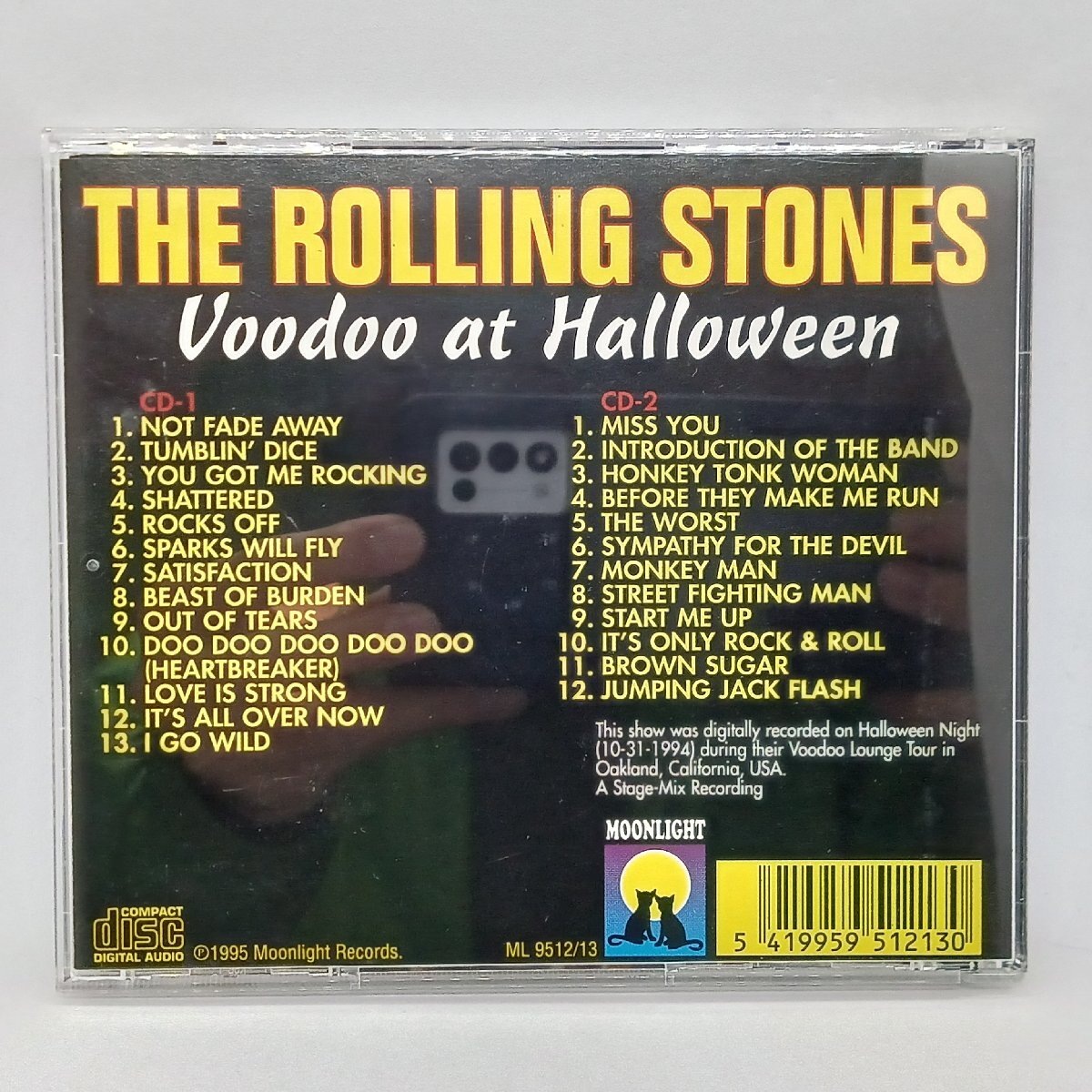 THE ROLLING STONES/Voodoo at Halloween (2CD) ML 9512/13_画像2