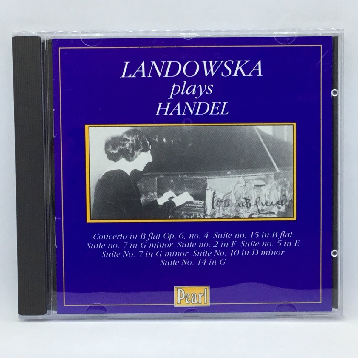 ワンダ・ランドフスカ / ランドフスカ・プレイズ・ヘンデル (CD) GEMMCD9490の画像1