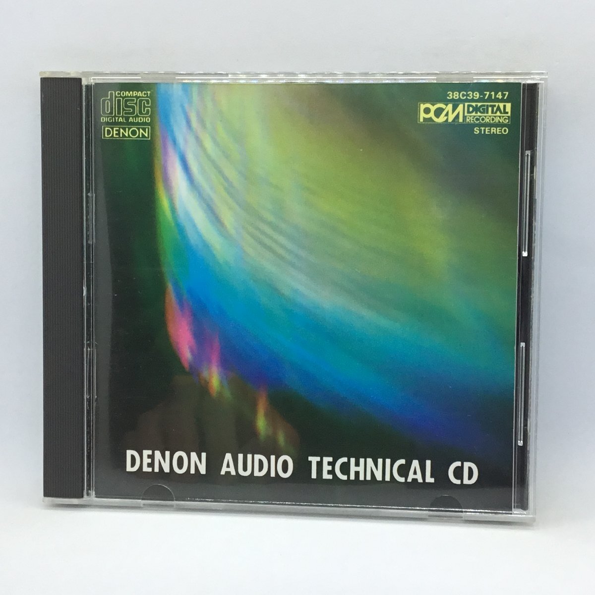オリジナルケース◇デンオン・オーディオ・テクニカルCD (CD) 38C39-7147の画像1