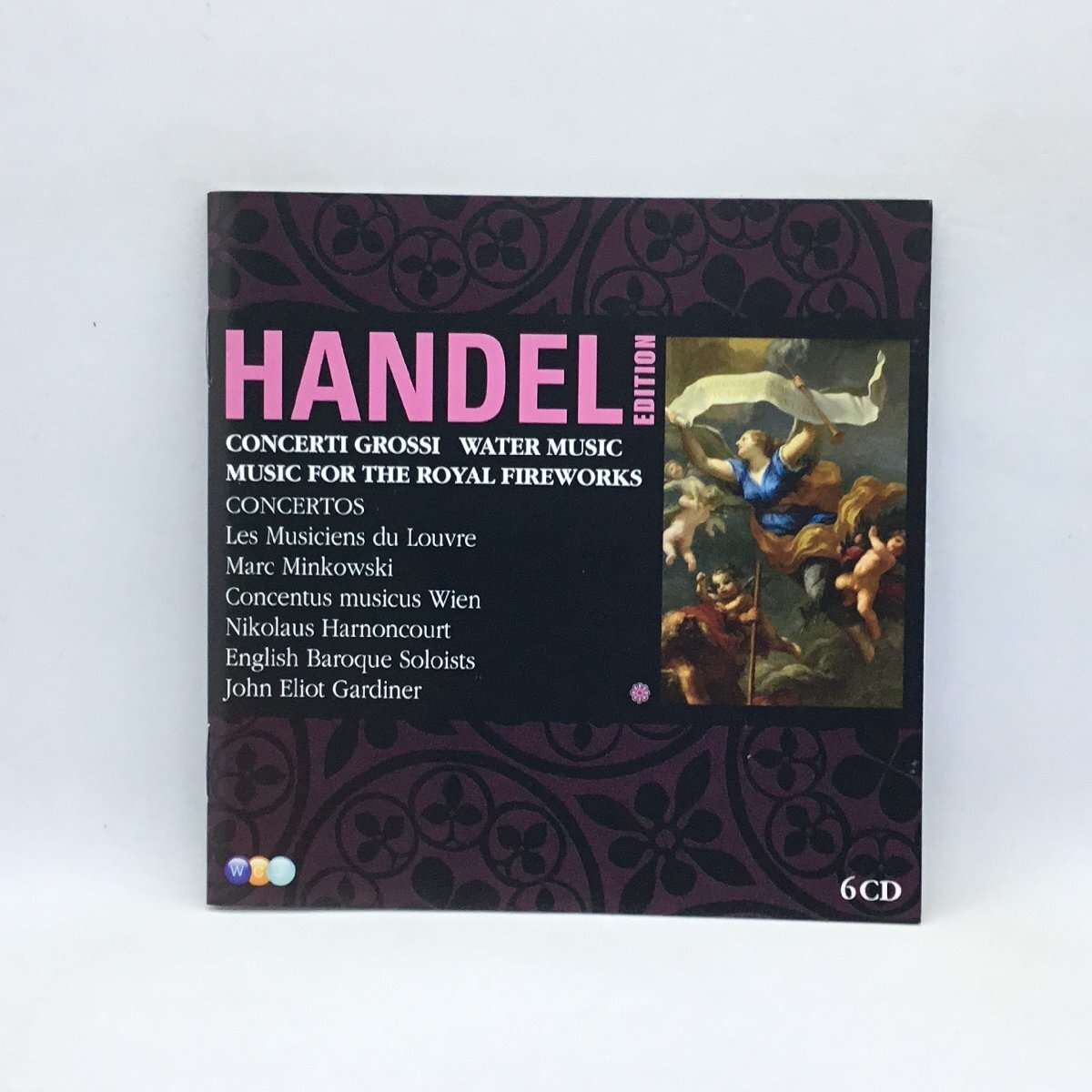 ヘンデル/HANDEL EDITION - CONCERTI GROSSI, WATER MUSIC, MUSIC FOR THE ROYAL FIRE WORKS 〇6CD 2564 69551-7の画像4