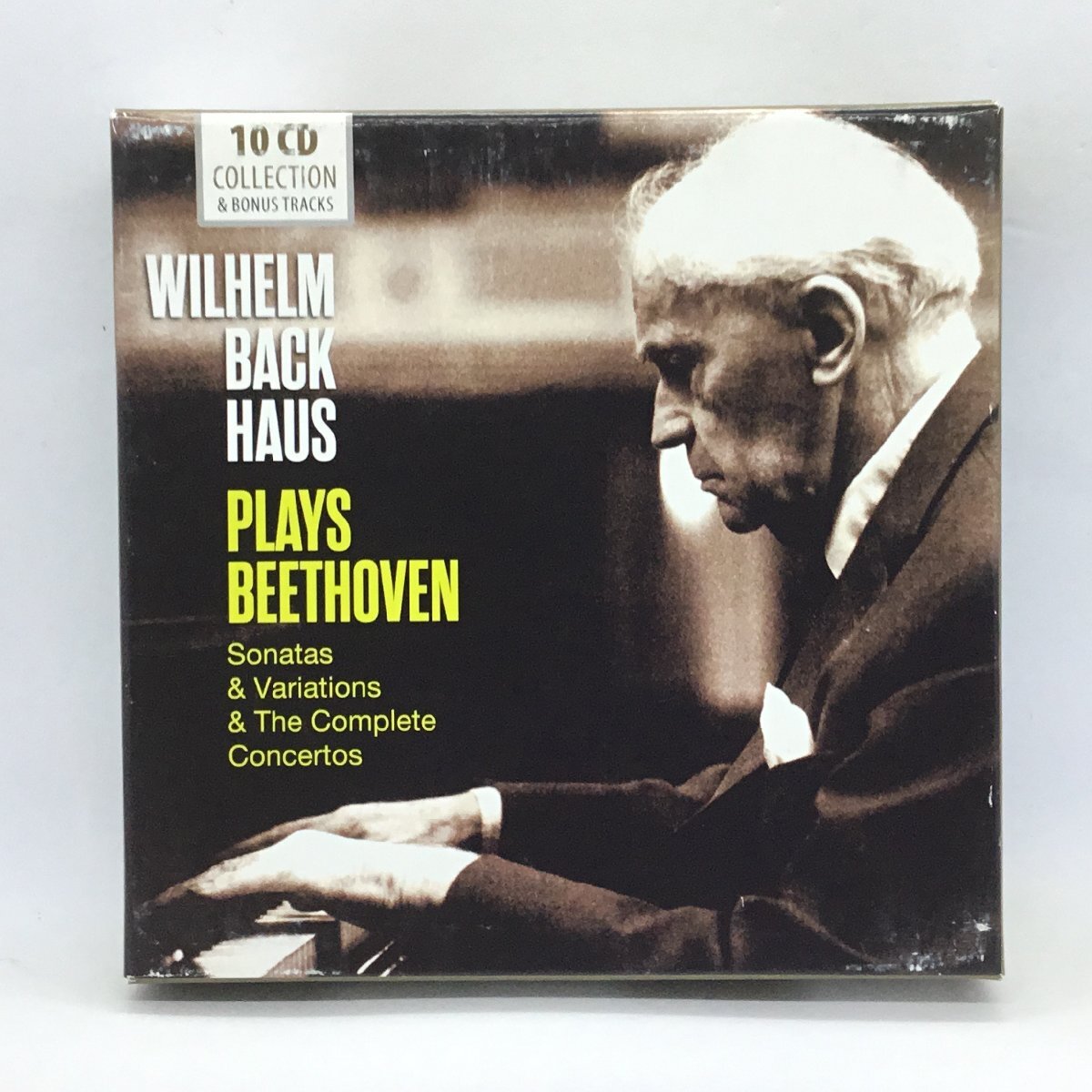 ヴィルヘルム・バックハウス/ベートーヴェン名演奏集 ○10CD 600388　WILHELM BACKHAUS/PLAYS BEETHOVEN_画像1