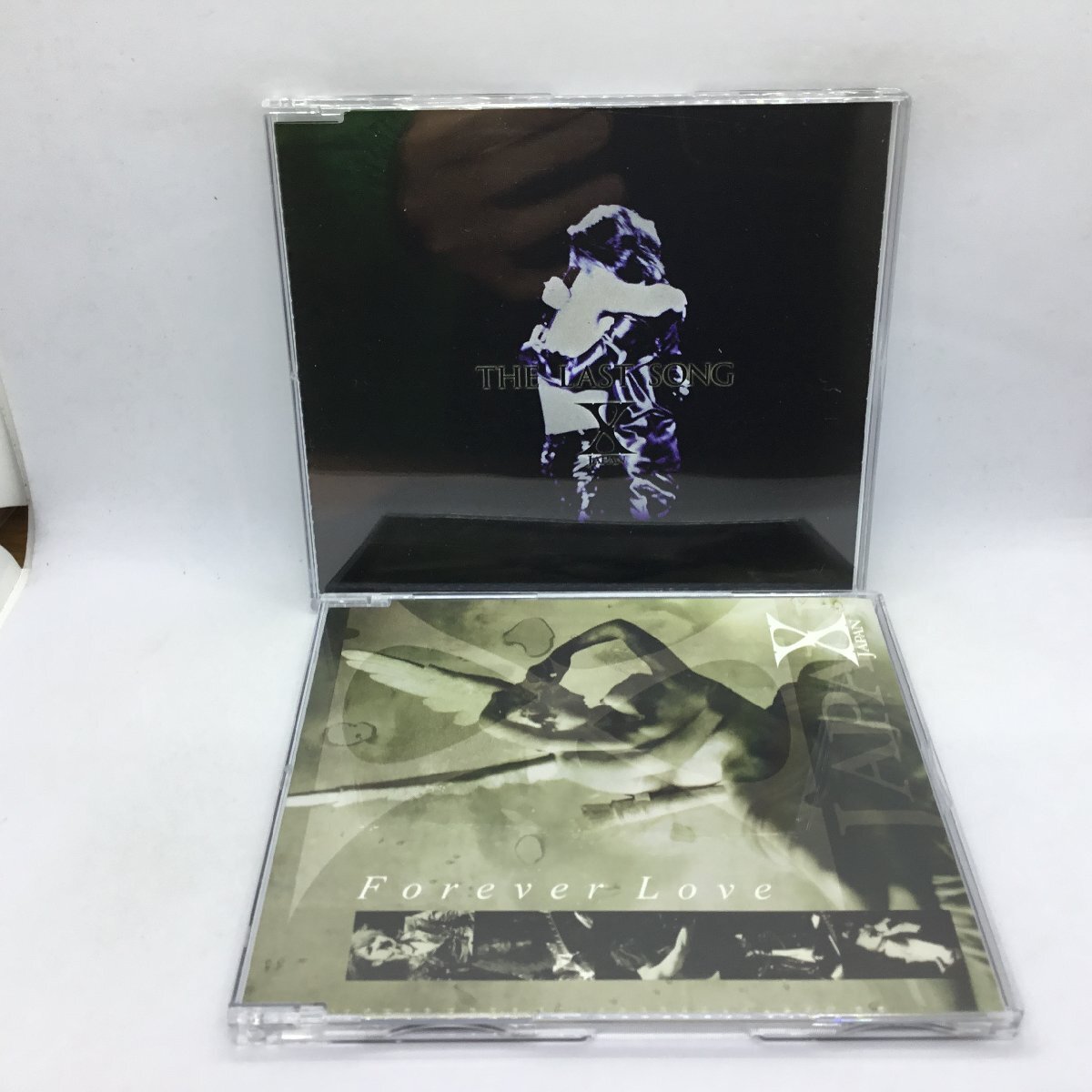 X JAPAN 2点セット◇Forever Love/THE LAST SONG (2CD) AMCM-4546/POCH-1689_画像1