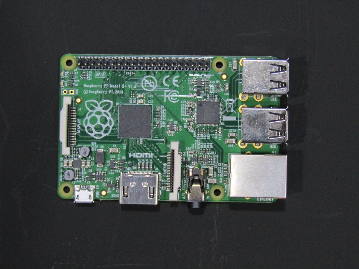 【中古】 ラズベリーパイ Raspberry Pi B+ V1.2 基板のみ ラズパイ Raspberry Pi 1B+ 起動確認済み_画像1