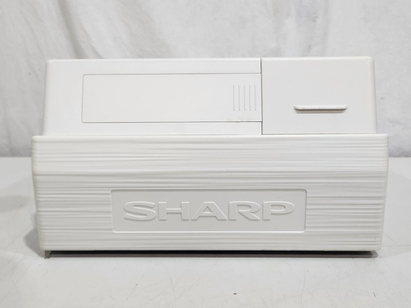 [中古] SHARP シャープ 電子レジスタ XE-A147-W ホワイト 鍵付き インボイス/軽減税率設定可 SDカード対応 印字確認/初期化済 (4)_画像3