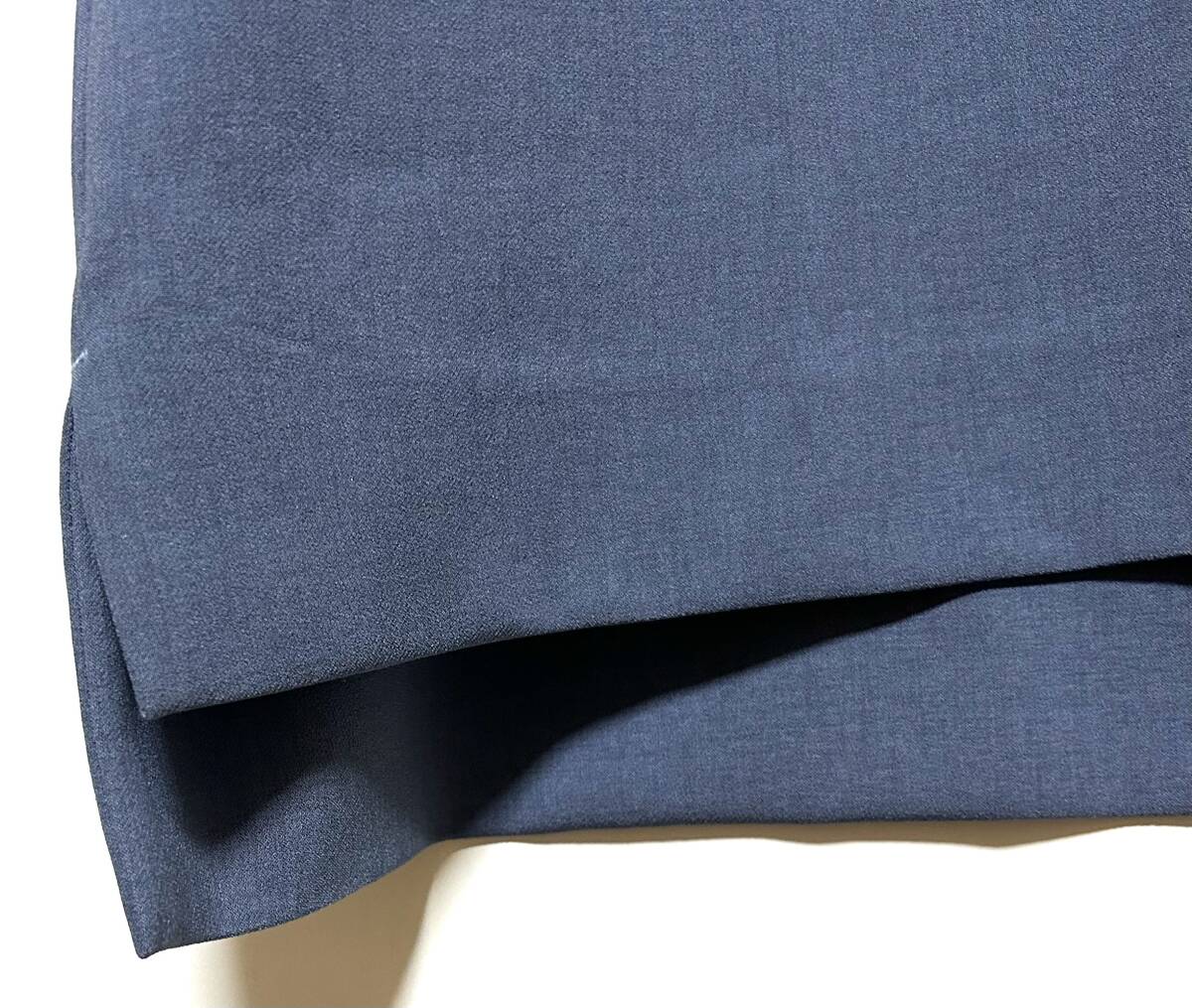 UNITED TOKYO クルーネック ショルダージップ プルオーバー（2：M 相当）青 ユナイテッドトウキョウ 半袖 シャツ 日本製の画像4