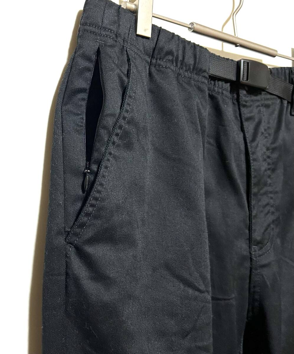 【美品】Dickies TC ツイル ストレッチ クライミング パンツ（L）黒 ディッキーズ テーパード ナロー ロンパン 細身の画像4