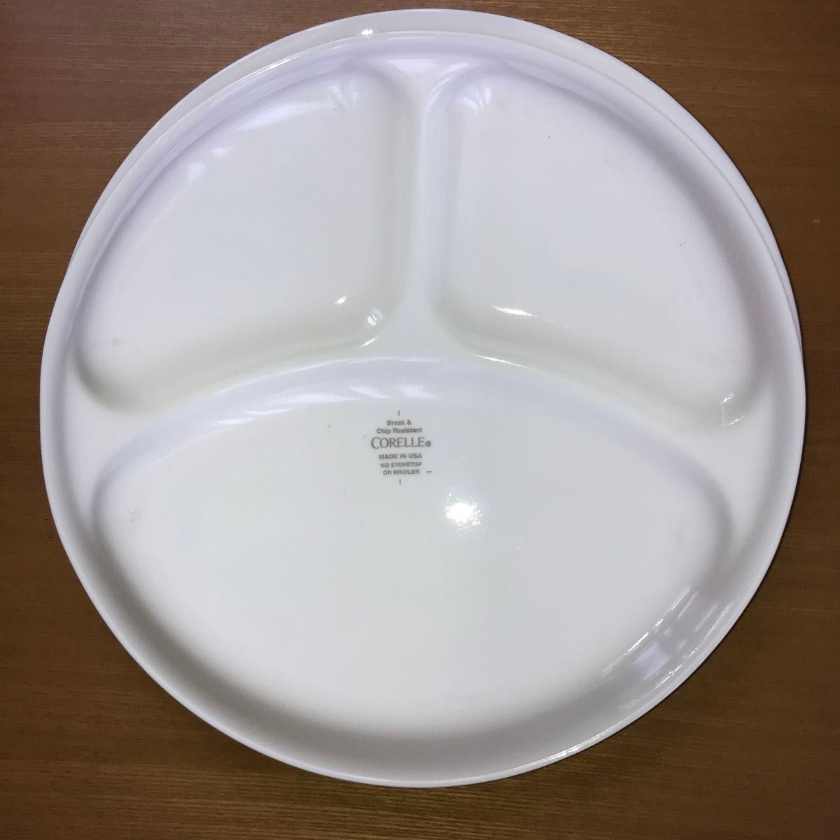 コレール　ランチプレート２枚セット CORELLE 葉柄