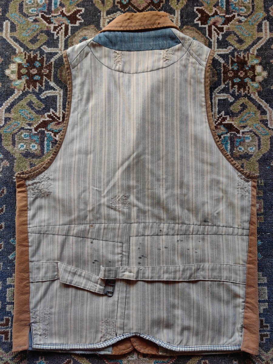 中古 RRL New England Craftsman VEST Yahoo!オークション - 傑作 RRL New England Craftsman VEST