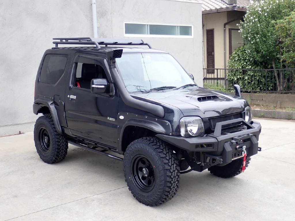  off-road багажник на крыше багажник на крыше грязь черный SUZUKI Suzuki Jimny Jimny JB23 [GI*GEAR производства ]