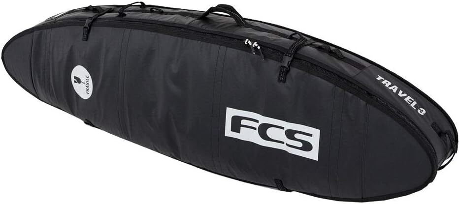 【中古】FCS サーフボード ハードケース TRAVEL3 [6'3] ALL PURPOSE ショートボード 3本用 トラベル サーフトリップ ボードケース_画像1