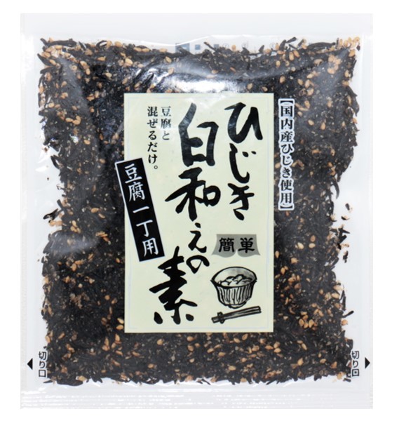 ひじき白和えの素 60g×20袋 九州ひじき屋 ヤマチュウ シーガニック 山忠 豆腐 お料理素材 簡単 便利 和総菜 お弁当 業務用_画像6