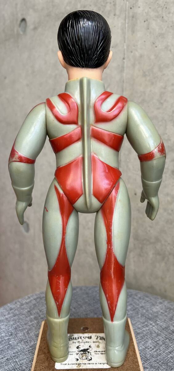 当時物 ブルマァク ウルトラマンAエース スタンダード サイズ ソフビ 仮面とれタイプ Ultraman Ace Bullmark の画像3