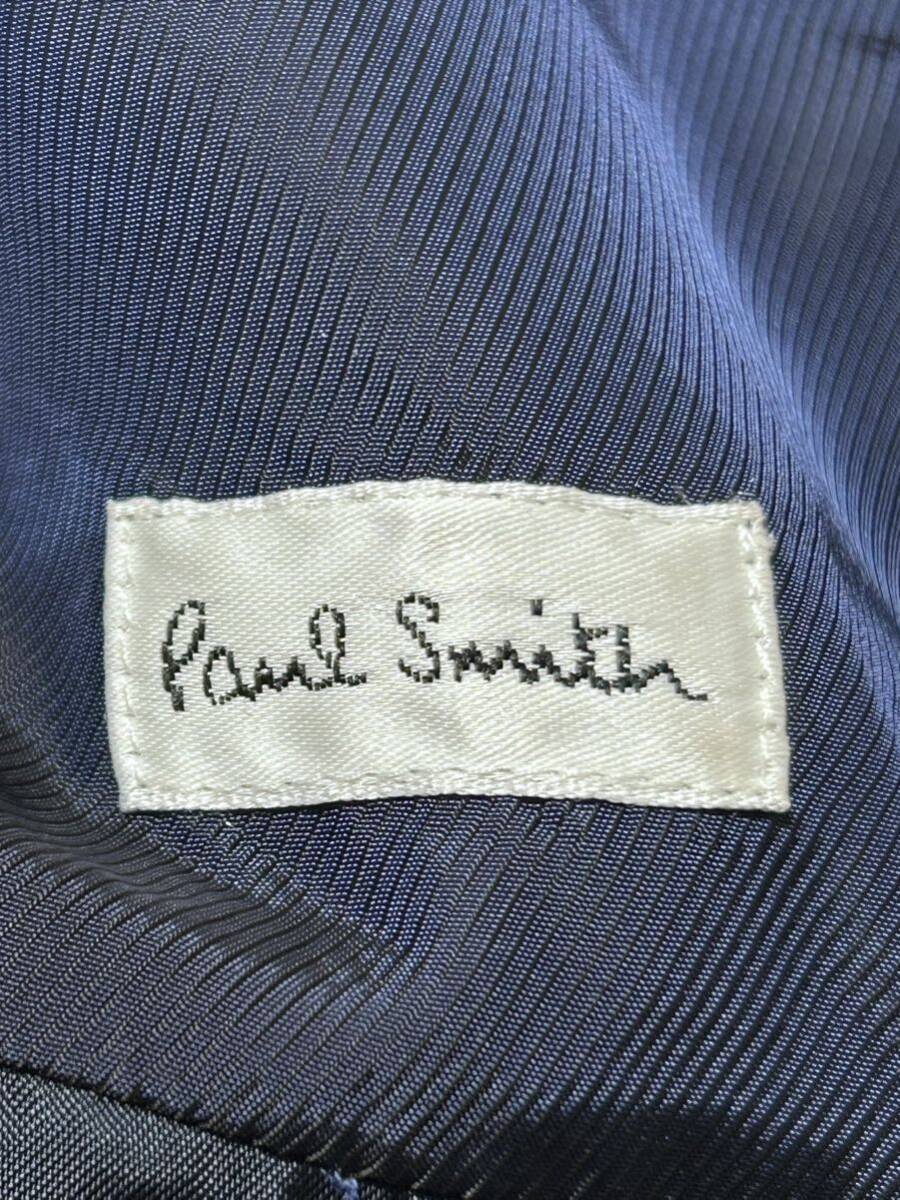 美品 Paul Smith ウール チェック ジャケット 羊毛 裏地付き レッド　　ポールスミス ジョイックスコーポレーション 正規品 玉9260_画像4